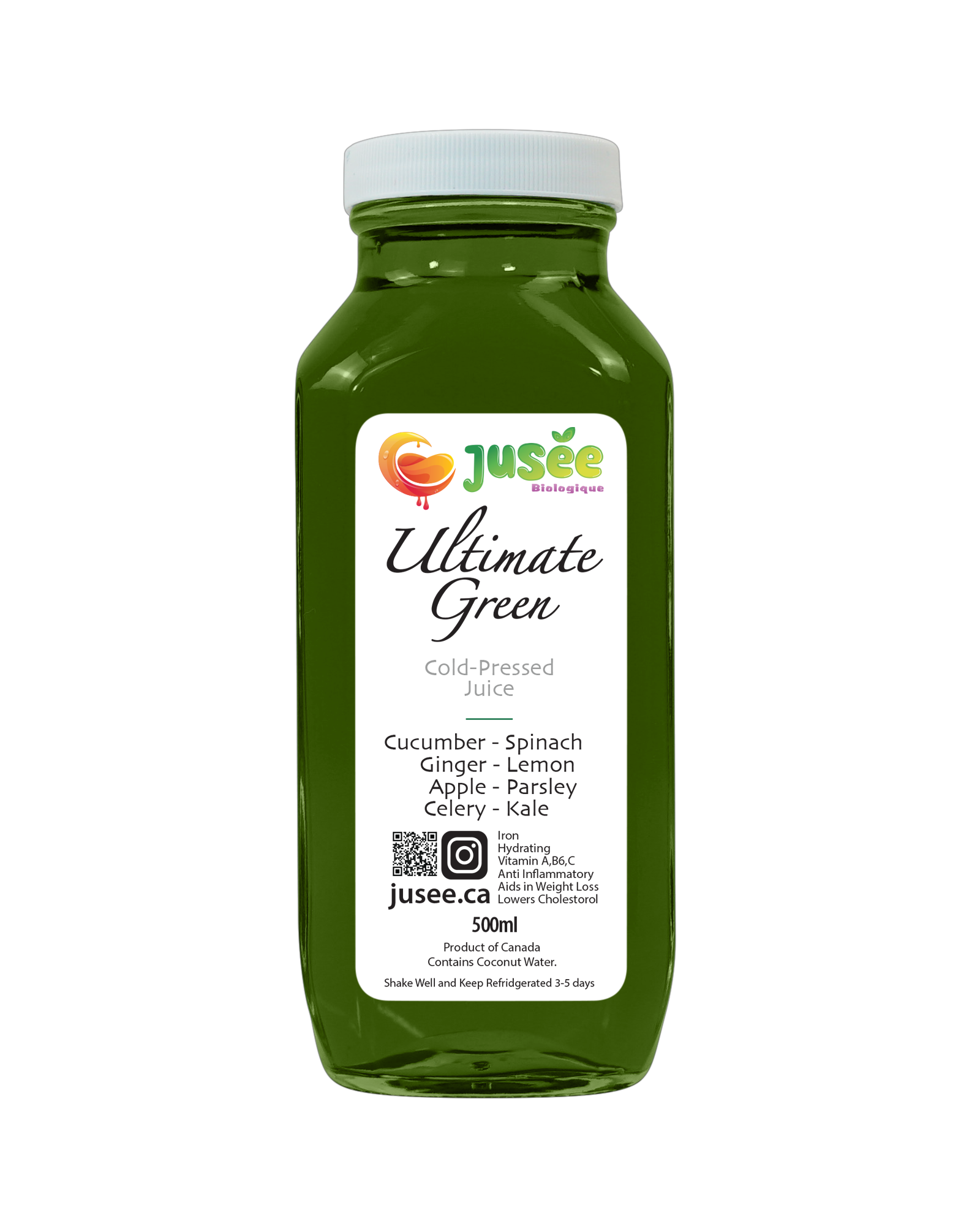 500mlUltimateGreenNewQR